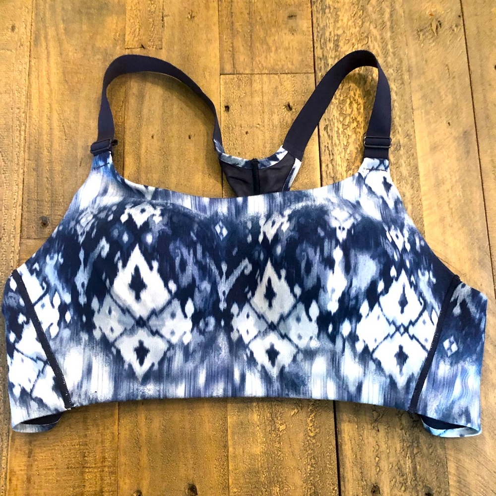 Blue tie dye Victoria secret sports bra - 36C